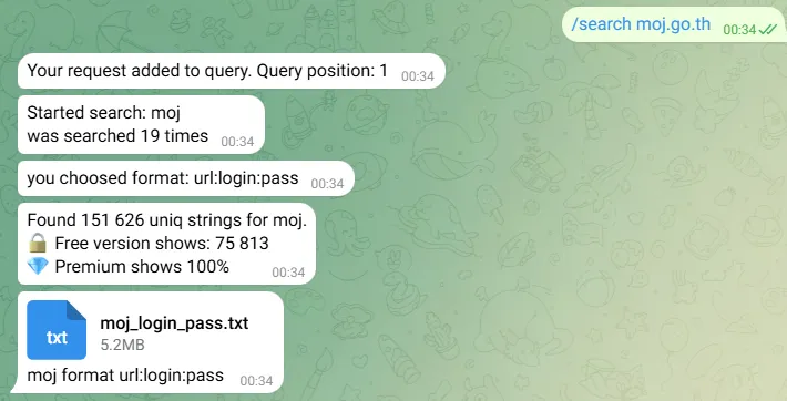 moj.go.th password leak